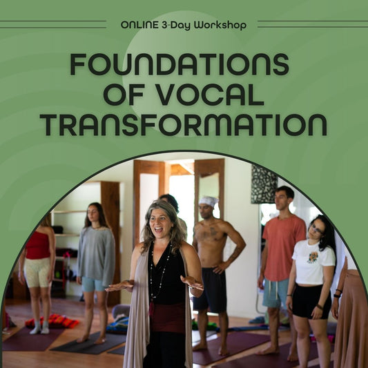 Jan 5-7, 2024 — 3-Day Workshop — Foundations of The Vocal Transformation